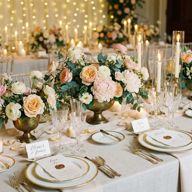 Elegant Table Seating Arrangement