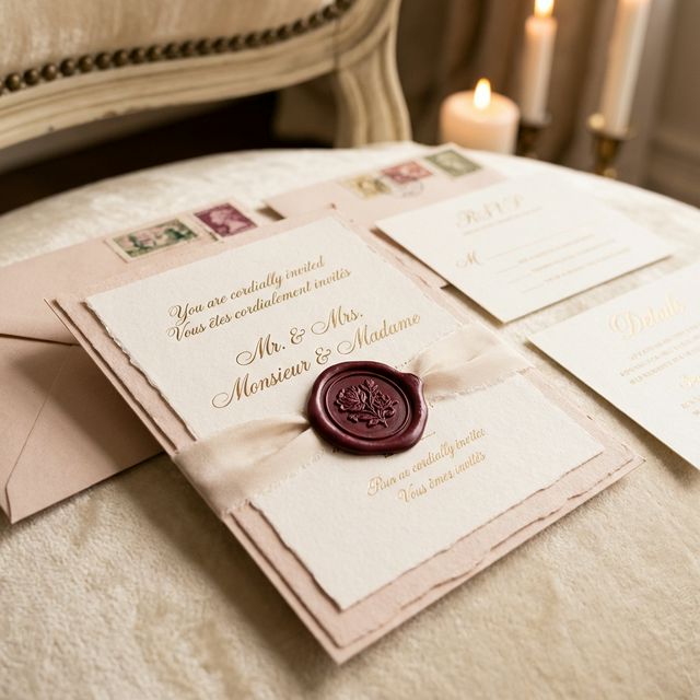 Luxury Wedding Invitation Suite